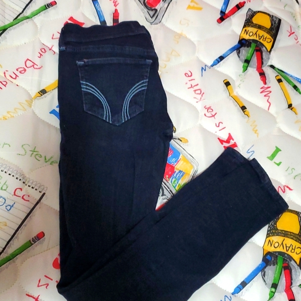 Dark Blue Hollister Jeans